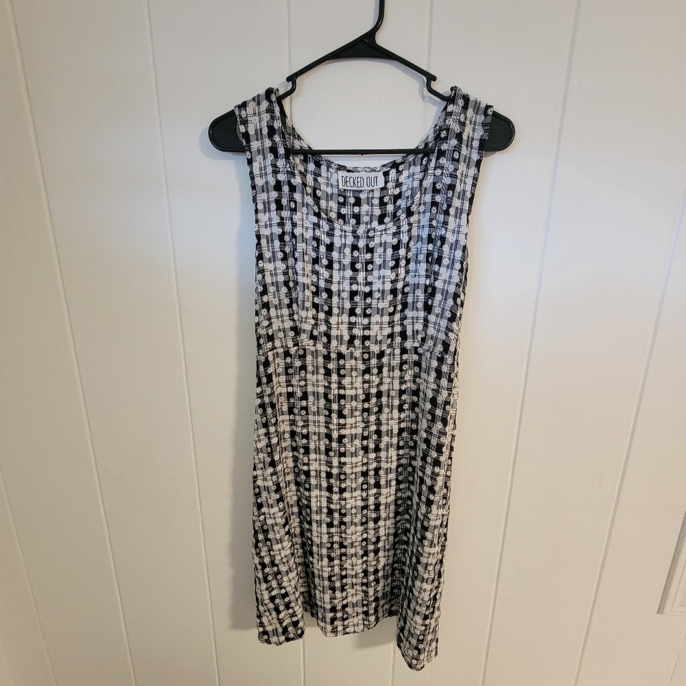 Vintage Y2K Floral Decked Out Dress